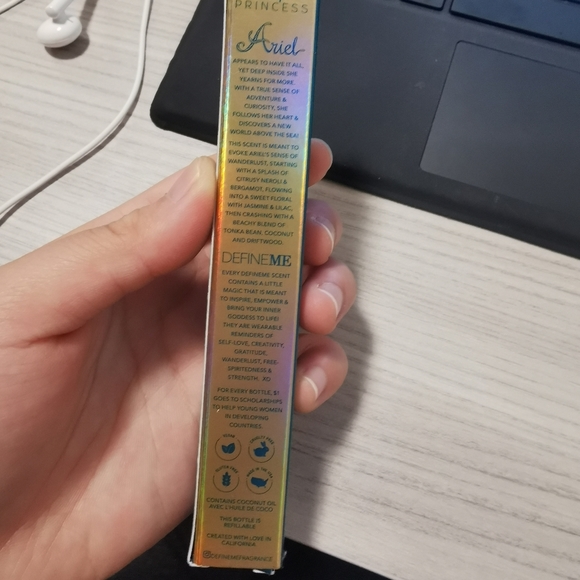 DefineMe Ariel Disney Travel Perfume 0.27 FL OZ - Picture 4 of 5